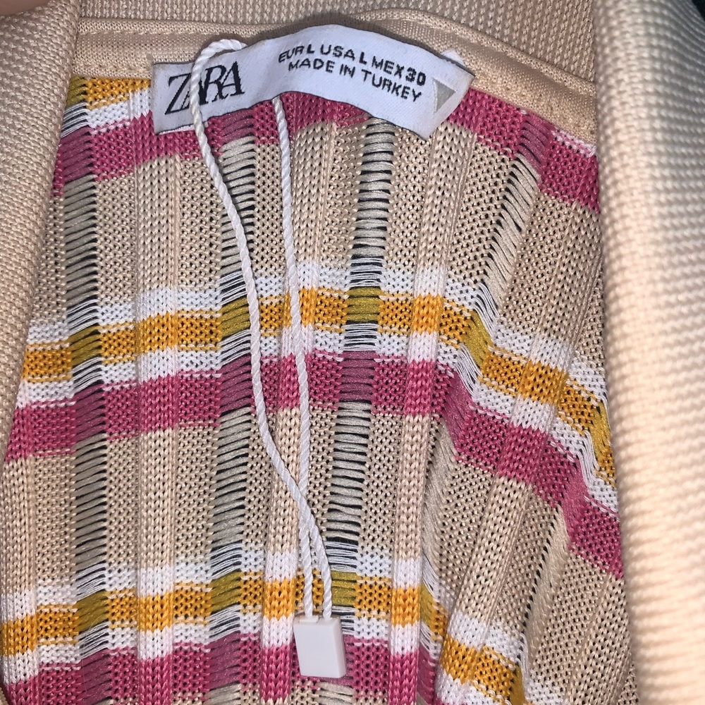 Zara Striped Dress with Polo Collar - Picture 14 of 14